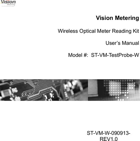 how to read a vision hp-rf meter|vision metering user manual.